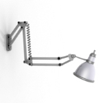 Klapptischlampe 3D-Modell