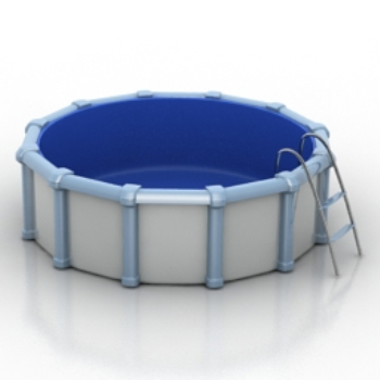 3D-Modell Pool