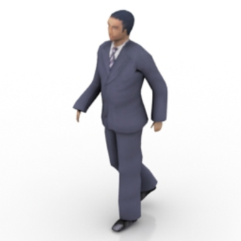 Männlich White-Collar-Modell