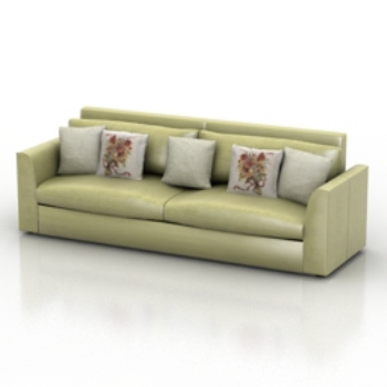 Frische grne Sofa-Modell