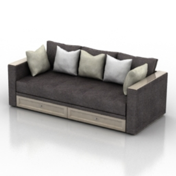 Moderne Luxus-Sofa 3D-Modell