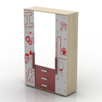 cute Modell Boudoir Kleiderschrank