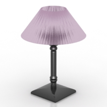 lila Laune Lampenmodell