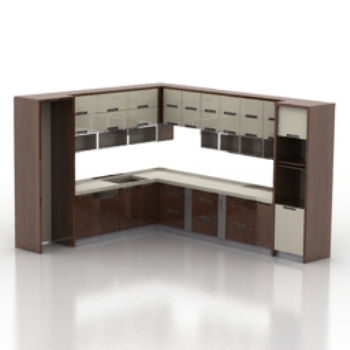Europäische Modell der gesamten Schrank