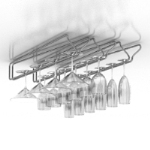 Becher Regal 3D-Modelle