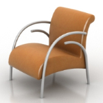 braune Sessel Modell