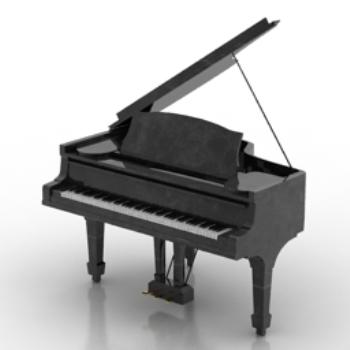 eleganten Piano-Modell