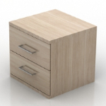 Einfache Holz Nachttisch Modell