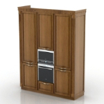 Retro-Holzschrank 3D-Modelle