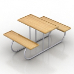 3d Esstisch Modell
