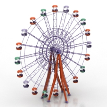 Riesenrad Modell