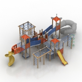 Spielplatz-Modell