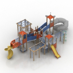 Spielplatz-Modell