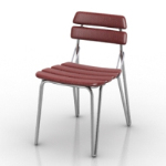 roten Stuhl Modell