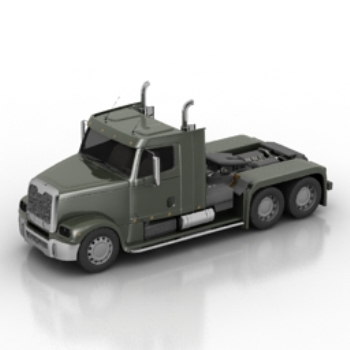 Grn Große LKW-Kabine 3D-Modelle