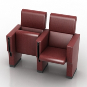 Kinosessel 3D-Modelle