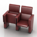 Kinosessel 3D-Modelle
