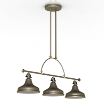 Bronze-Kronleuchter Texturmodell