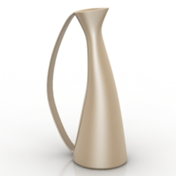 Bauch Vase Modell