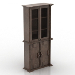alten chinesischen Stil Kleiderschrank Modell