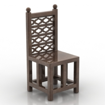 Retro braun Hocker Modell
