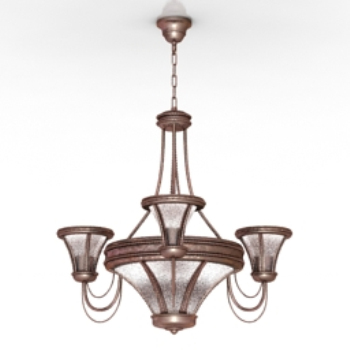 alte goldfarbene Kronleuchter Modelle