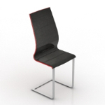 dreidimensionales Modell des Stuhl-Design