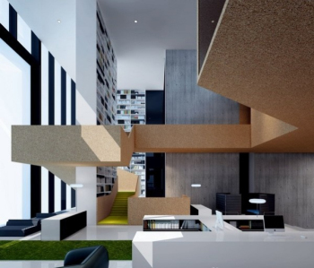 3D-Modell der kreativen Knste Halle