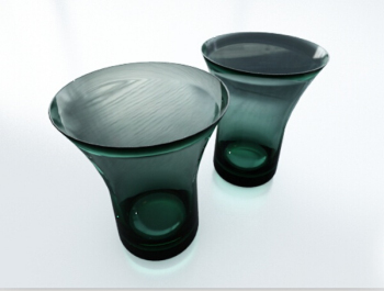 Grnes Glas 3D-Modell