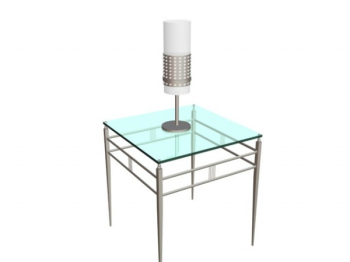 Glass Tischleuchte 3D-Modell