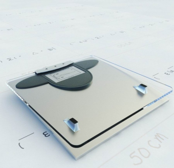 Schlank elektronische Waagen 3D-Modell
