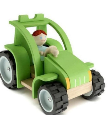 3D-Modell Spielzeug-Traktor