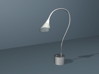 Kleine Tischlampe 3D-Modell