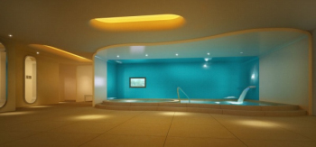 Luxuriöses Badezimmer 3D-Modelle