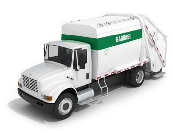 White Trash-clean-Auto 3D-Modell