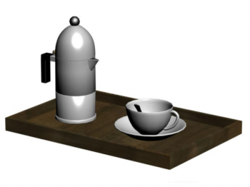 Teapot Set 3D-Modell