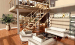 Split-Level-Heimwerker 3D-Modell