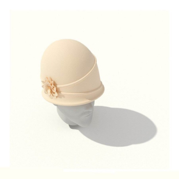 Damen Hut 3D-Modell