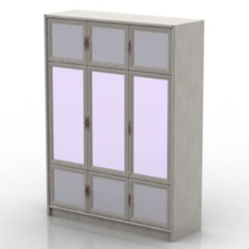 Weiß Kleiderschrank Modell