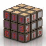 Creative-Cube font Modell