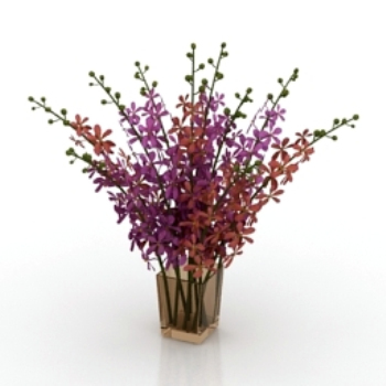 Blumen 3D-Modell