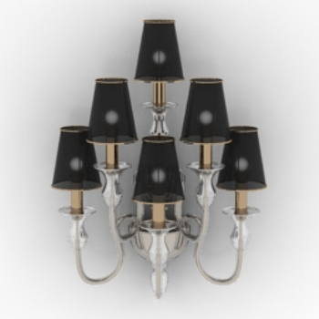 Luxus-Hotel im Stil Wandleuchte Modell