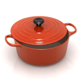 Red kreative Koch Modell