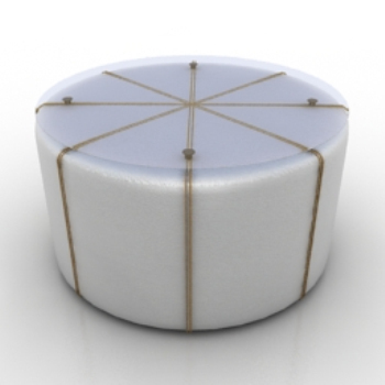 Rundtisch 3D-Modell