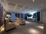 Modernes großes Wohnzimmer 3D-Modelle
