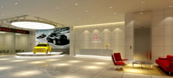Auto-Shop Verkaufshalle 3D-Modelle