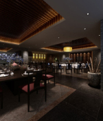 Chinese Retro-Stil Restaurant 3D-Modell