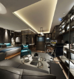 Moderner Geschäftsmann Schlafzimmer 3D-Modell