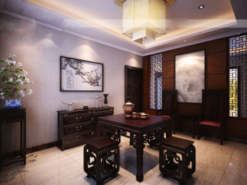 chinesische zuhause kleine restaurant 3d - modelle
