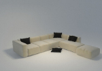 Multi Person Sofa 3D-Modell